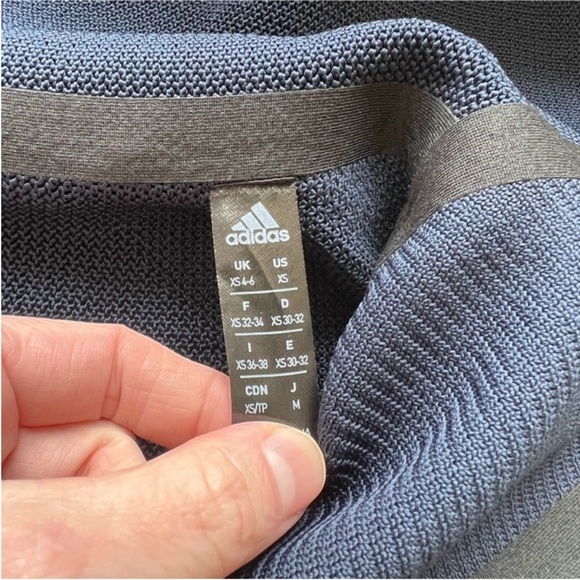 Adidas Z.N.E. Hoodie Parley in Blue Size XS - Picture 9 of 12